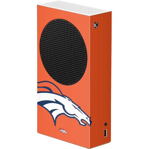 NFL Denver Broncos Large Logo Xbox Series S Console Skin